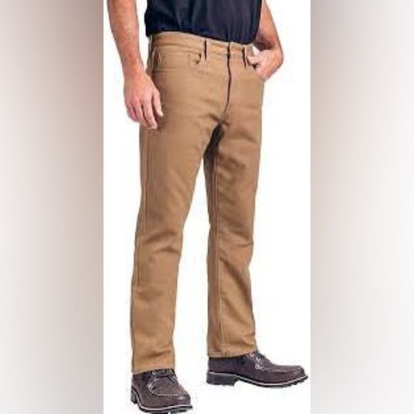 Weatherproof Vintage Tan Regular Fit Fleece Lined Jeans  40"x30" - Picture 1 of 7